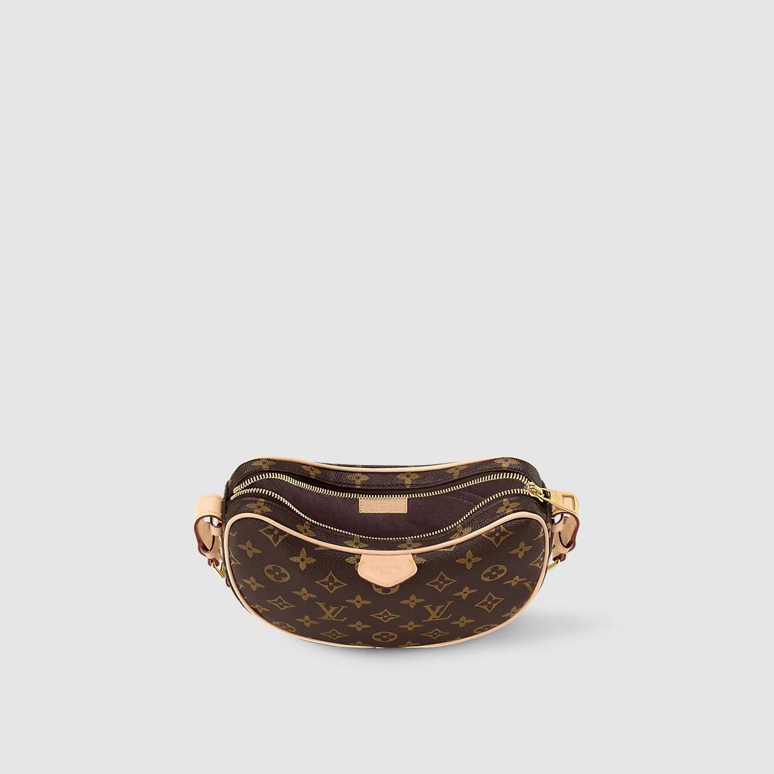 Túi Louis Vuitton Croissant Mm Monogram Nữ Nâu